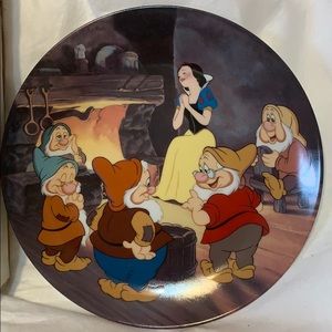 PLATE #6 Knowles Fireside Love Story Snow White Limited Series Collectible Plate